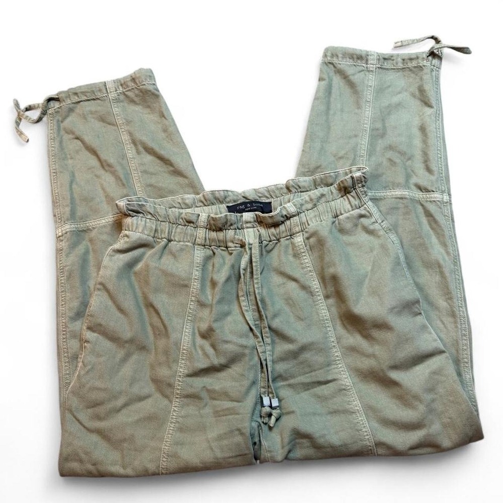 Rag & Bone olive green ultra featherweight Jordan pants small